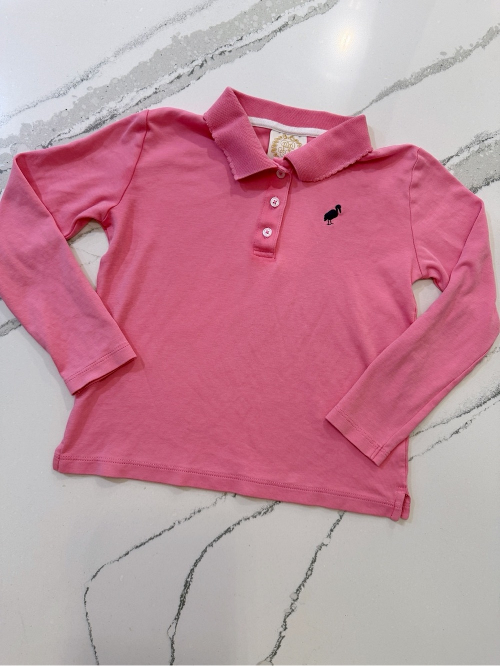 The Beaufort Bonnet Company Girls Pink Polo